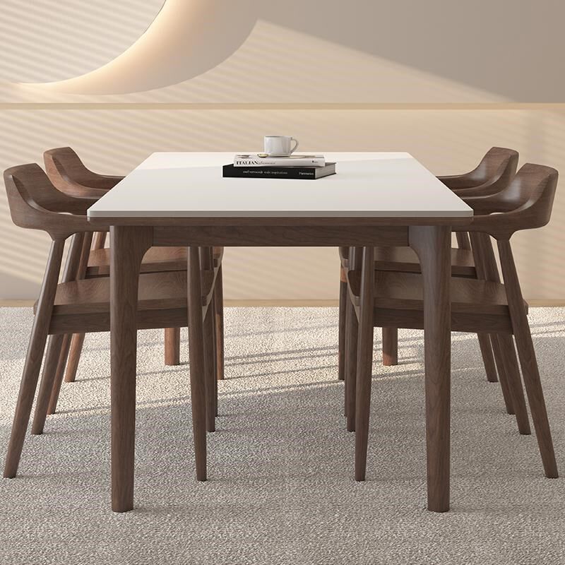 德利丰岩板餐桌椅家用长方形高端奶油中古风全托饭桌,住宅家具,岩板餐桌,淘宝优惠券,粉丝福利购,淘宝优惠卷