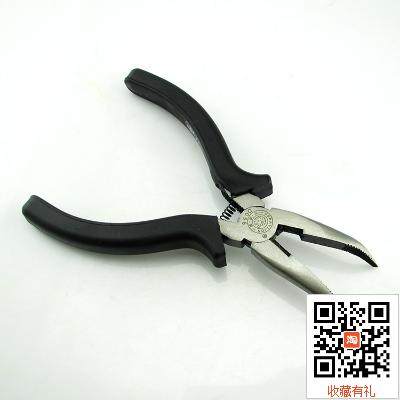 e Lion百威狮 精抛光广式弯嘴钳 弯咀钳 弯头尖咀嘴钳子