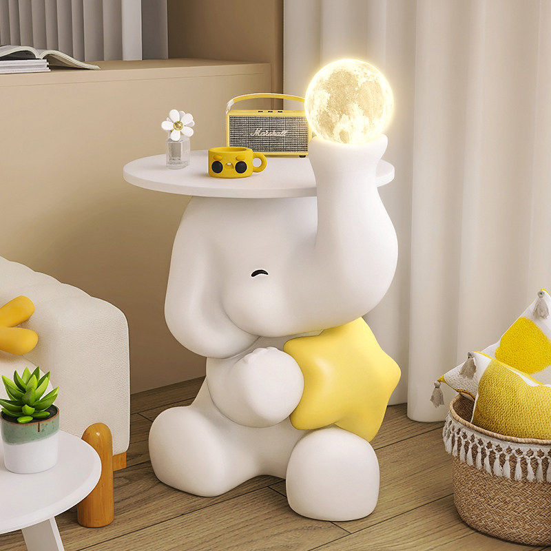 大象落地灯床头柜一体儿童房客厅卧室电视柜沙发旁边乔迁新居