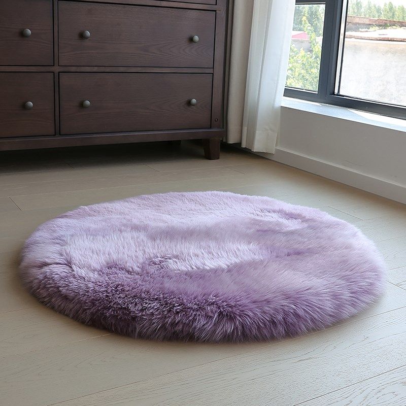 桓羊圆形地毯客厅卧室椅垫沙发垫衣帽间地毯垫纯羊毛长毛坐垫椅垫,居家布艺,地毯,淘宝优惠券,粉丝福利购,淘宝优惠卷