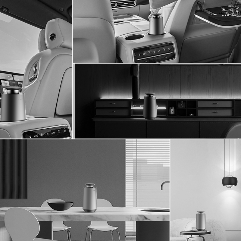 聚普森车载香薰机汽车香水静音定时喷香自动喷香氛机车内高档摆件