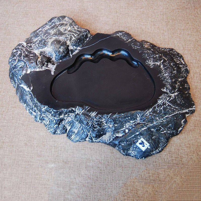 石韵书院天然砚台大型精品书法专用磨墨灵璧石砚