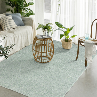 纯色房间阳台入户大面积短绒地毯客厅卧室满铺家用定制尺寸