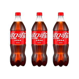可口可乐芬达橙味汽水碳酸饮料888ml家庭装含糖雪碧可乐批发包邮