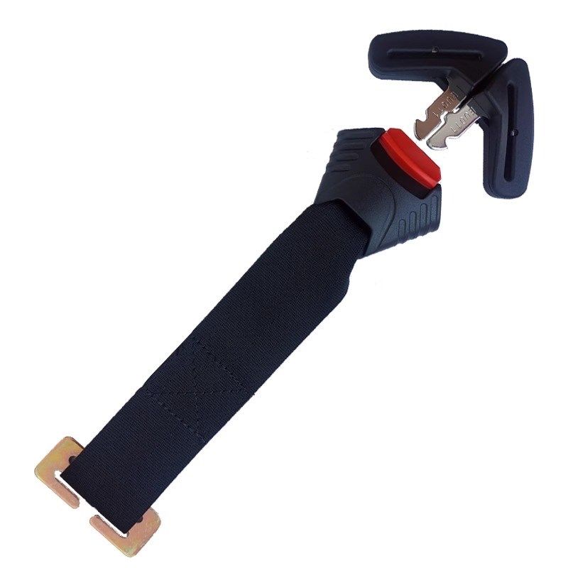 汽车儿童安全座椅安全扣五点式卡锁扣安全带固定器通用