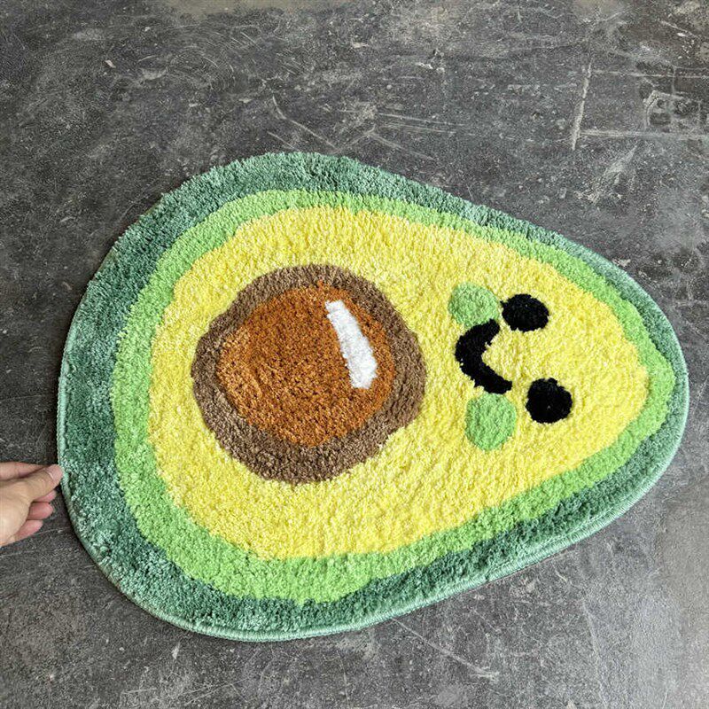 出日单新牛油果家用吸水防滑地垫客厅卧室床边地毯浴室门垫,居家布艺,床边毯,淘宝优惠券,粉丝福利购,淘宝优惠卷