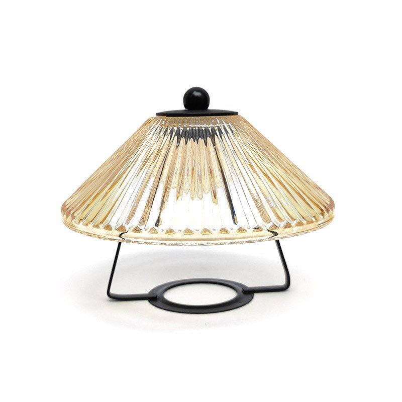 台灯灯罩替换落地灯罩子 绿色茶色玻璃复古档台式中古风