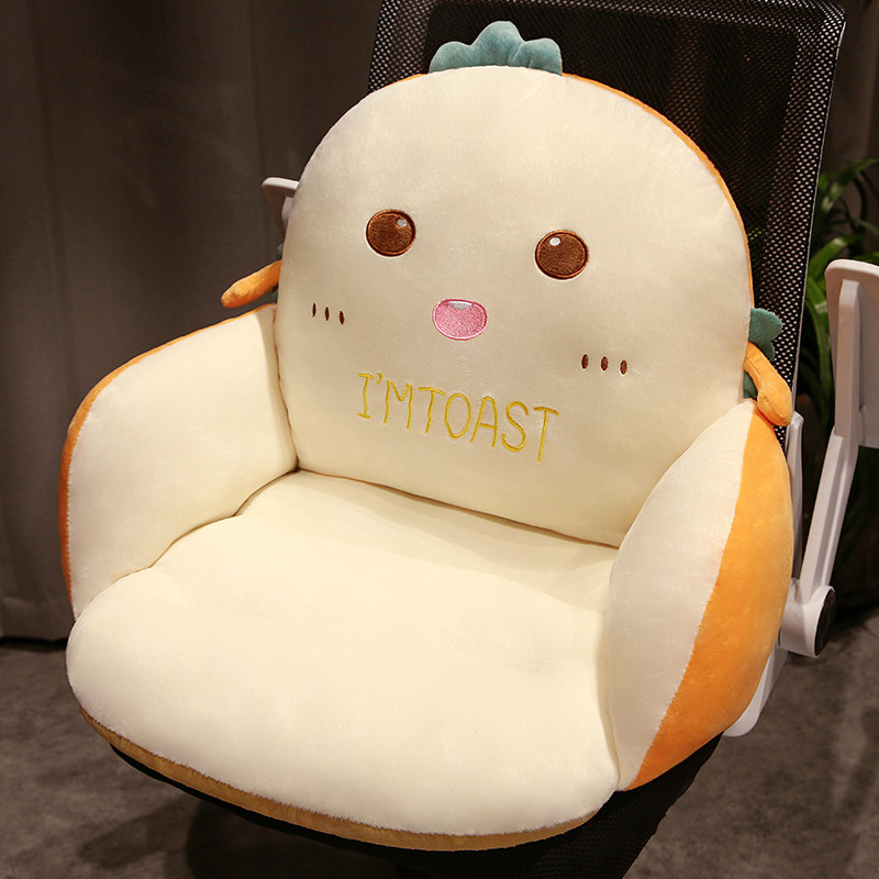 办公室坐垫靠背一体椅子垫宿舍久坐屁股垫靠垫大学生座椅护腰垫子,居家布艺,椅垫,淘宝优惠券,粉丝福利购,淘宝优惠卷