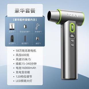 暴力风扇无刷电机40MM铝合金600g风压大功率涡轮增压大功率暴风机