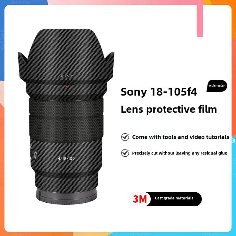 适用18105贴纸EPZ 18-105 F4镜头保护贴膜全包贴皮