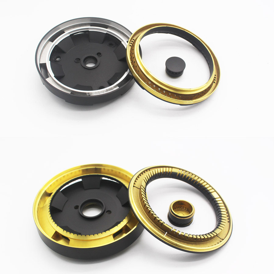 适用奥田集成灶全铜火盖铝底分火器配件炉头