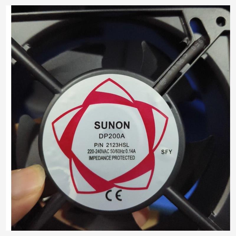 SNUON建准12038 220V轴流风机DP200A P/N2123HSL机柜散热风扇12CM