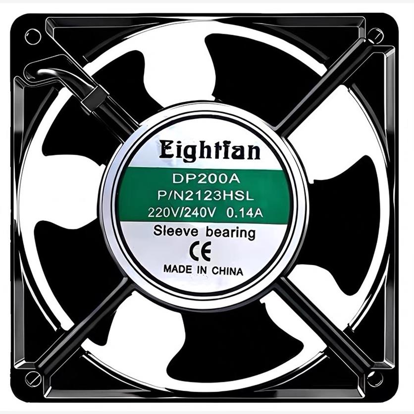 轴流风机 DP200A P/N2123HSL 12038 AC220V 机柜静音散热风扇12CM