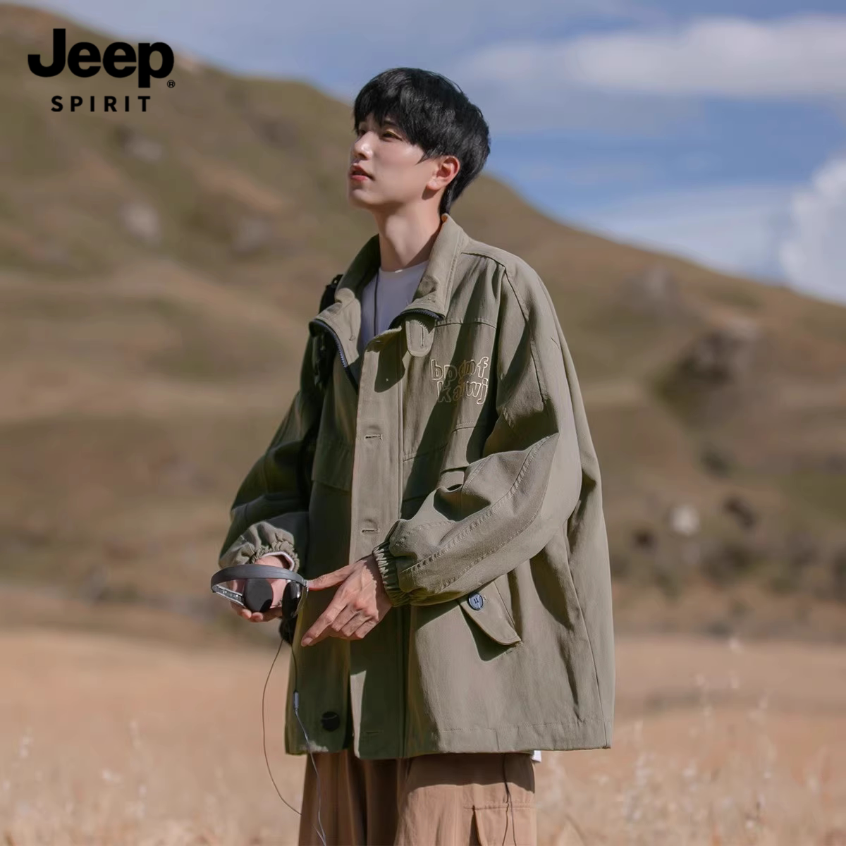Jeep吉普日系夹克男款2026春季