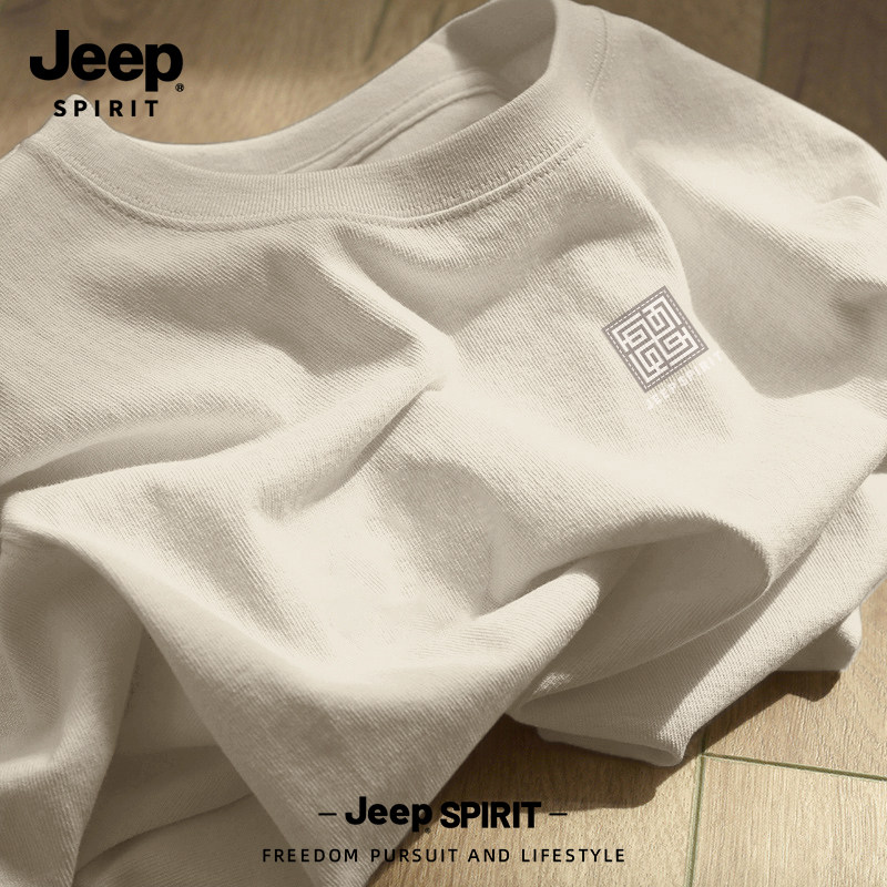 Jeep吉普短袖t恤男款2026夏季