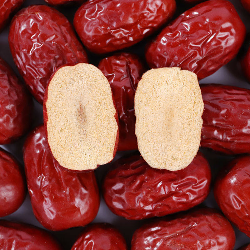 【若羌灰枣】新疆特产一级灰枣500g*2包自然吊干肉厚核小孕妇零食