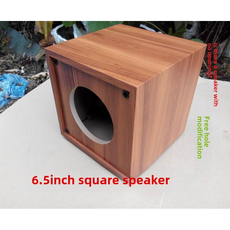 6.5寸音箱空箱体汽车喇叭diy音响外壳木质无源有源改装低音炮新品图片