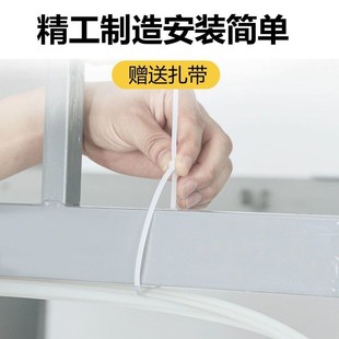 双滑轨桌 学生宿舍u型双轨道下铺床帘遮光大C学寝室下桌u型一体式