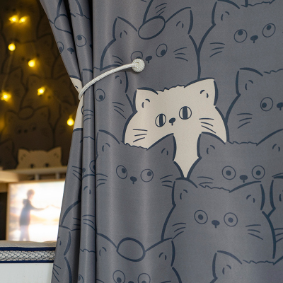 学生床帘宿舍上铺强遮光加厚床幔大学寝室单人床上下铺专用遮挡帘