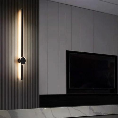 长条壁灯极简客厅电视背景墙灯沙发玄关格栅装饰灯轻奢卧室床头灯