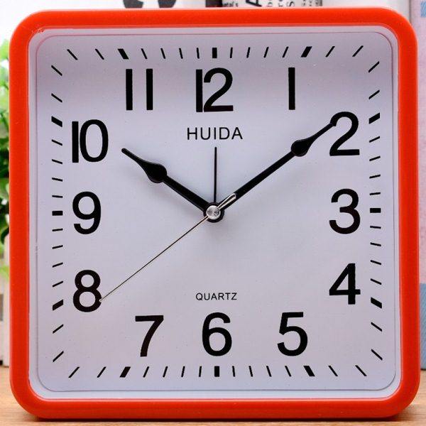 老人钟大字清楚简约现代闹钟创意田园方形床头钟学生卧室座钟挂钟,家居饰品,台钟/闹钟,淘宝优惠券,粉丝福利购,淘宝优惠卷