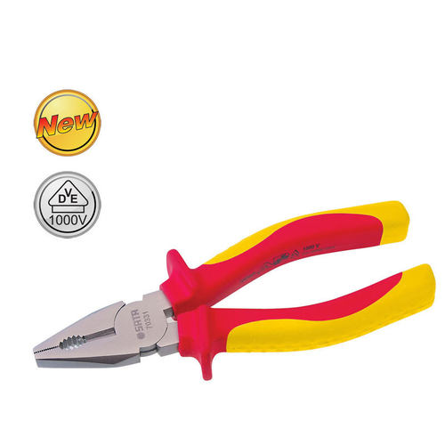 SATA世达 VDE绝缘耐压钢丝钳 1000V 6*180mm    70331
