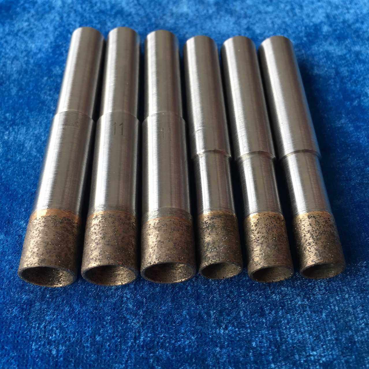 青铜烧结SDC钻头 金属套料钻孔器 石英蓝宝石陶瓷用金刚石钻头