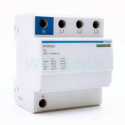 HAGER海格SP240D SPM420E 440E 465E SPN465R 浪涌电涌雷击保护器