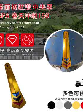 适用比亚乔VESPA冲刺Sprint春天Primavera150领带面板肚兜中央罩
