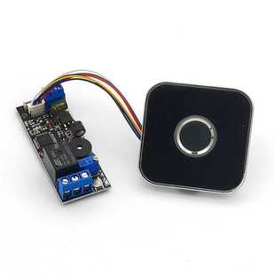 GROW城章科技KL202 R502AW指纹继电器触点输出传感器指纹解锁智能