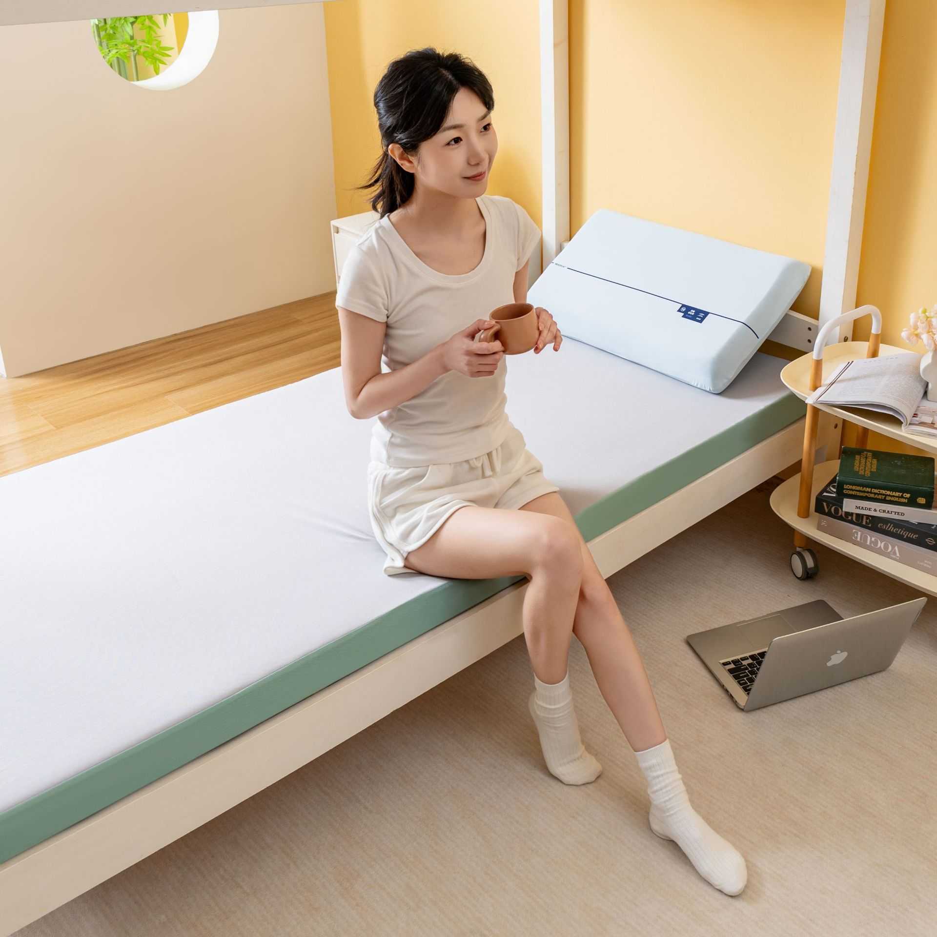 榻榻米垫记忆棉床垫软垫寝室海绵垫子学生宿舍单人上下铺专用床褥