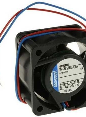 原装德国ebmpapst 4CM 4025 12V 412J/2HH/HH/JH/2N 变频器风扇