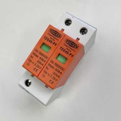 TOMZN光伏浪涌保护器同正直流DC1000V 2P防雷SURGE PROTECTOR