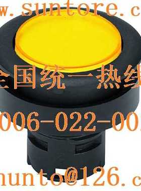 德国RAFI带灯按钮开关型号1.30.090.011/1400黄色RAFIX 16 F