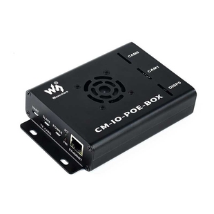 树莓派计算模块 CM33 金属外壳 迷你主机 适用 带散热风扇 微雪