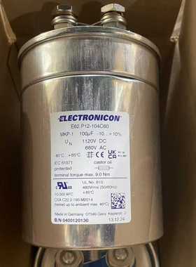 进口德国 4uF 4000V 2400VAC ELECTRONICON 电容 E62.H15-402B20