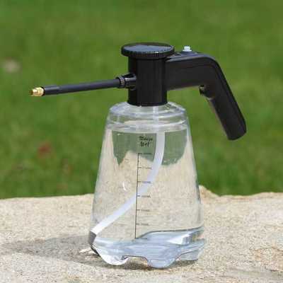 南叶万向喷头长嘴头可歪曲自动电动喷壶浇水壶浇花壶园艺跨境货源