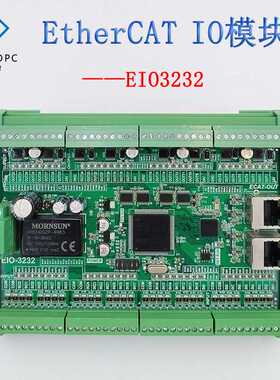 IO模块EI03232 EtherCAT从站I0模块控制器IO接口连接器
