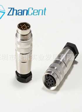 5G标准连接器M16/C091金属航空插头99-5171-15-08