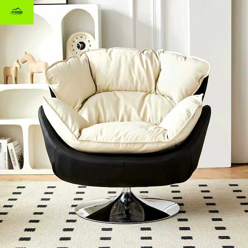 现代简约天鹅沙发椅家用客厅懒人躺椅可旋转小沙发单人休闲沙发椅,模玩/动漫/周边/娃圈三坑/桌游,模型制作工具/辅料耗材,淘宝优惠券,粉丝福利购,淘宝优惠卷