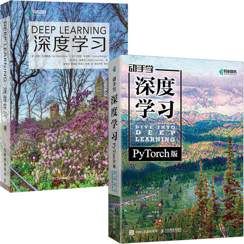 【套装全2册】深度学习经典教程 深度学习+动手学深度学习 deeplearning教程图书AI人工智能基础计算机统计