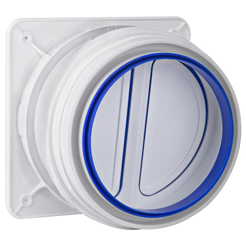 抽油烟机止回阀厨房专用排风口排烟管烟道单向止烟阀防烟宝止逆阀