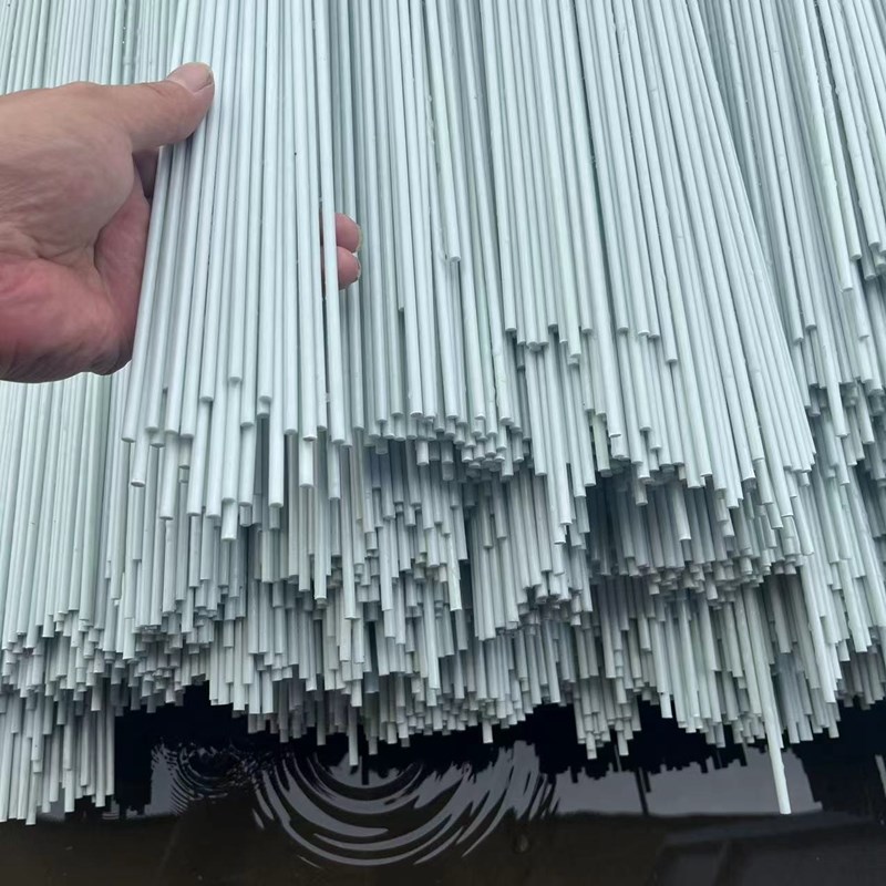 200根 玻璃纤维拱棚支架大棚骨架保温棚拱杆花菜棚农用玻璃钢实心