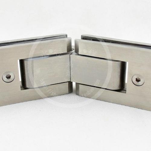 135-180-90度浴室夹玻璃门合页淋浴房铰链铜的精铸加长加厚