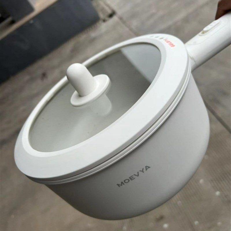 电煮锅宿舍e学生小电锅多功能一体小型家用电热锅煮面小白锅