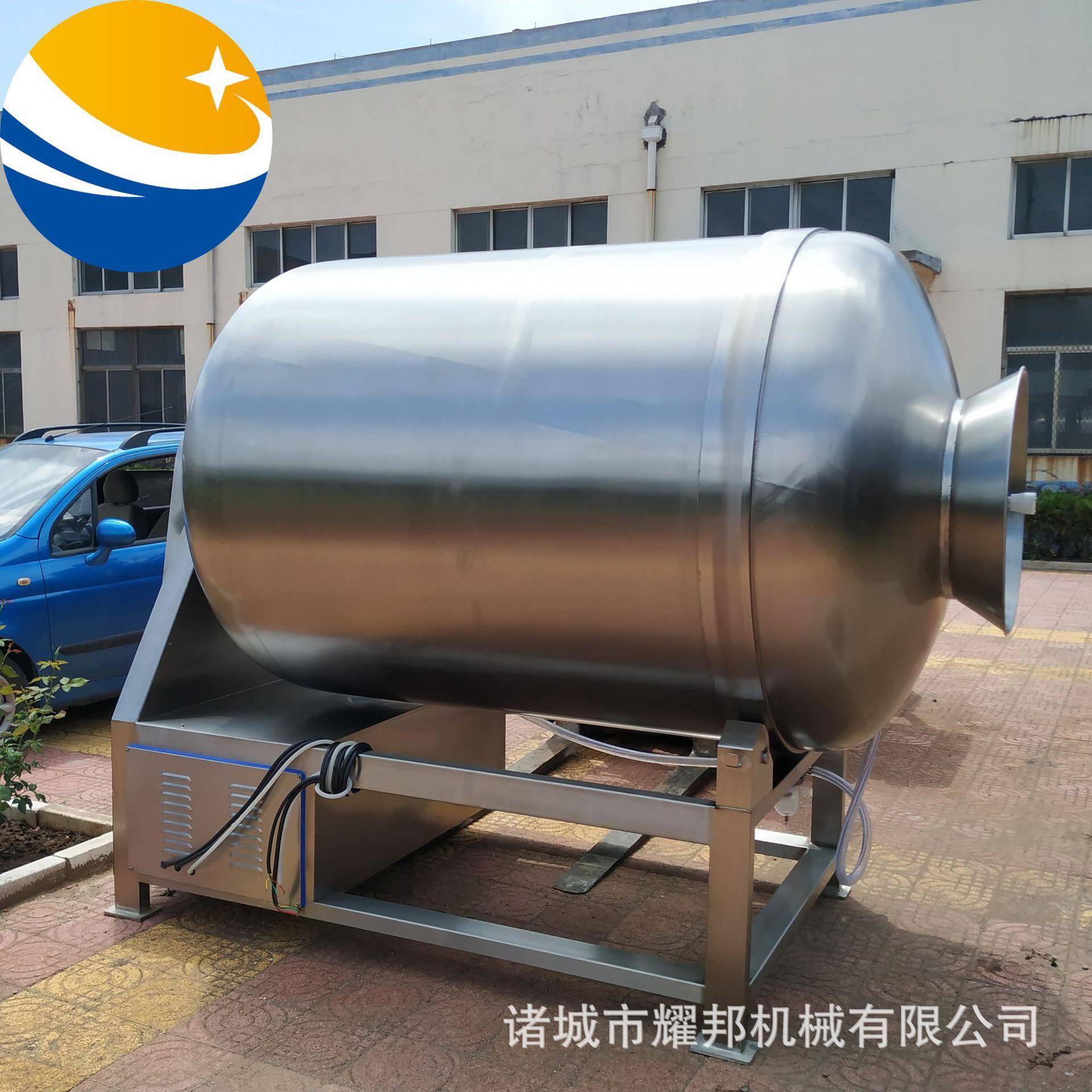 全自真空滚揉 机大YB-50型制品牛肉羊肉鸡肉真空滚揉腌制动机 入