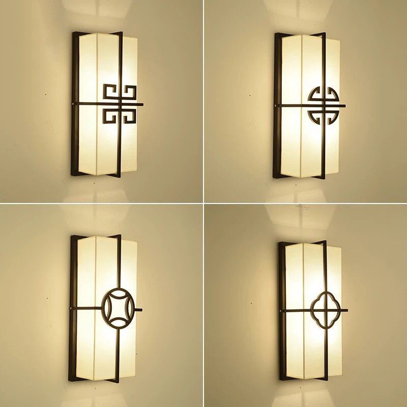 新中式壁灯客厅现代简约卧室床头过道楼梯酒N店装饰电视背景墙壁