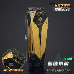 三角洲周边 立体加重版曼德尔砖金属模型游戏道具收藏摆件