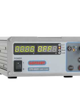 gophert格辉稳压电源CPS6020大功率数控可调压60v20a测试维修实验