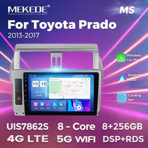适用于丰田普拉多 霸道Toyota Prado 车载大屏安卓导航仪 carplay